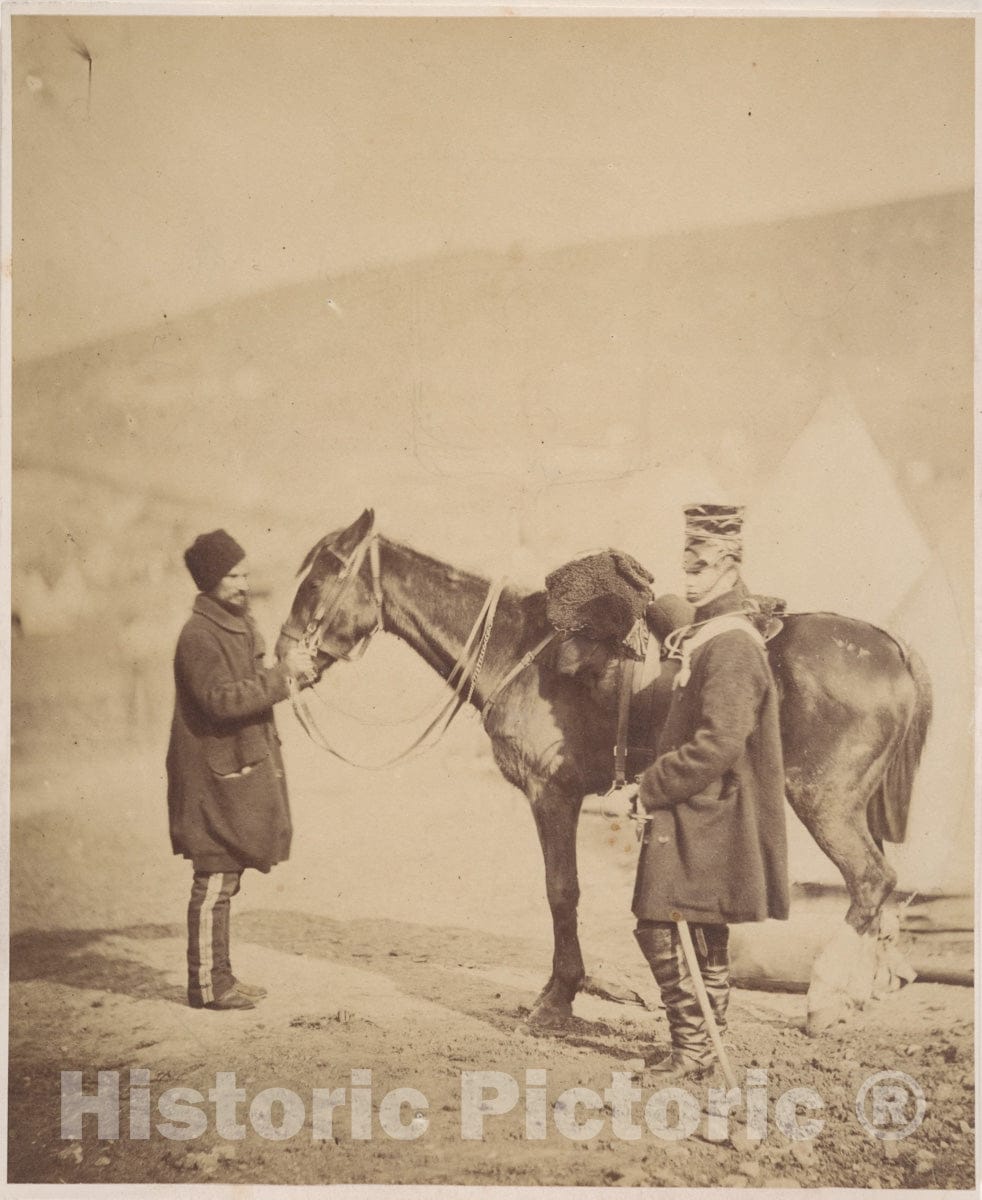 Photo Print : Roger Fenton - Major General A. H. King : Vintage Wall Art