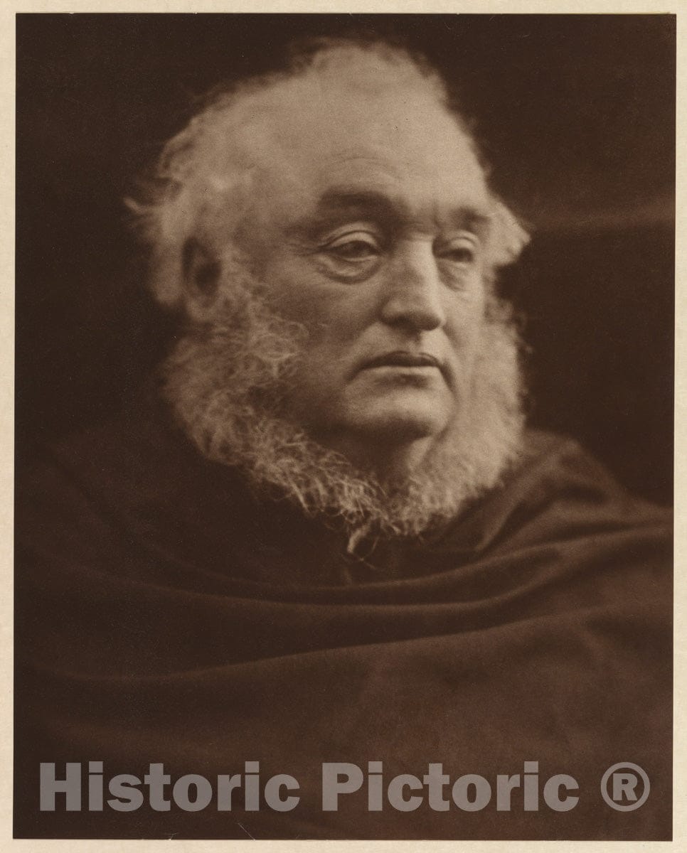 Photo Print : Julia Margaret Cameron - Lord Justice James : Vintage Wall Art