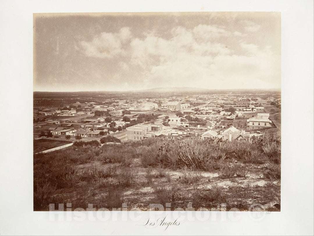 Photo Print : Carleton E. Watkins - Los Angeles : Vintage Wall Art