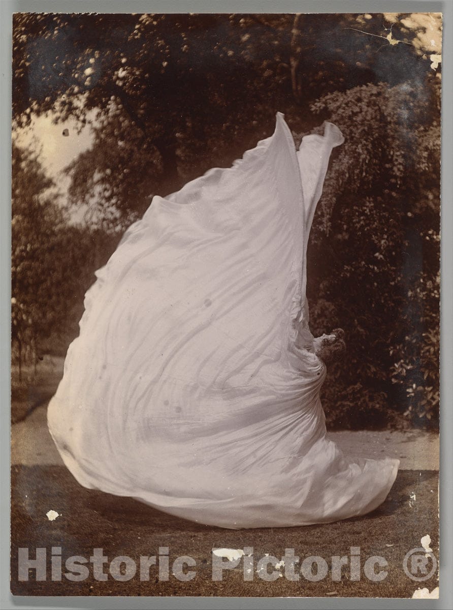 Photo Print : Samuel Joshua Beckett - Loie Fuller Dancing 4 : Vintage Wall Art