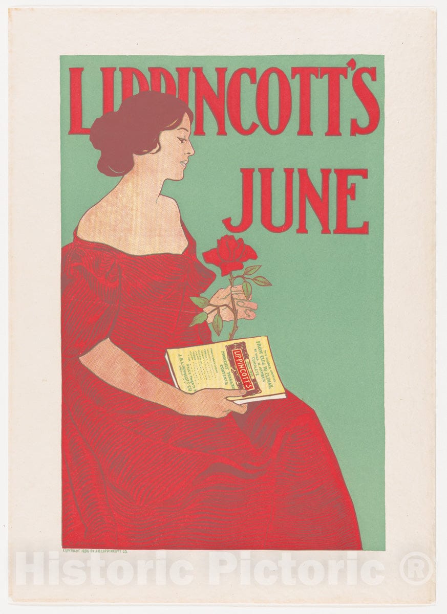 Art Print : Joseph J. Gould, Jr. - Lippincott's: June 2 : Vintage Wall Art