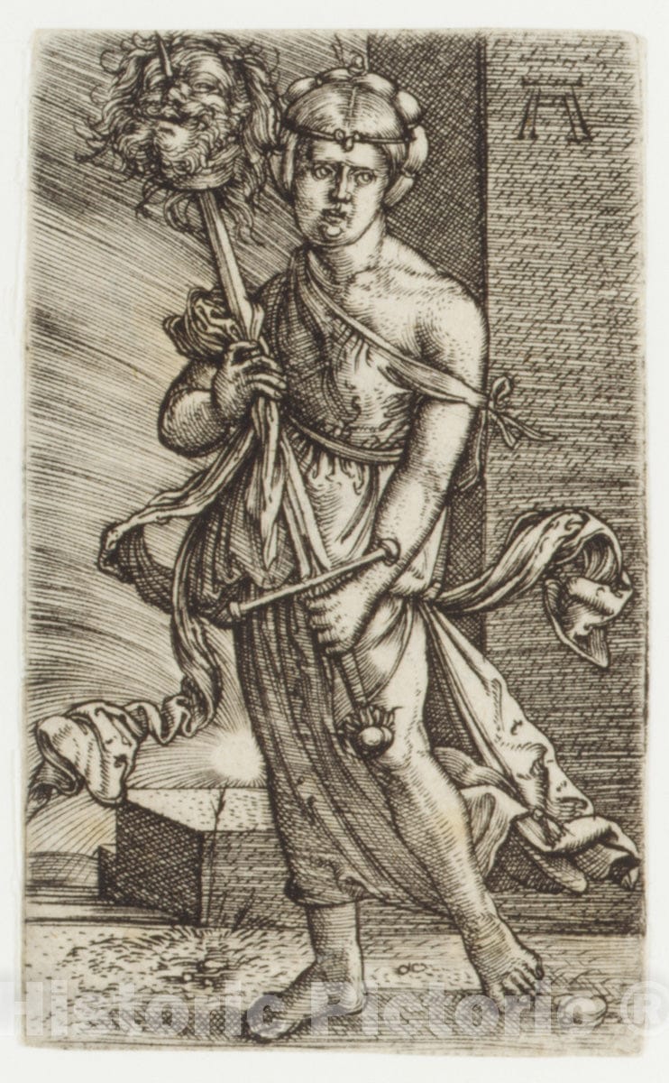 Art Print : Albrecht Altdorfer, Judith with The Head of Holofernes, c.1525 - Vintage Wall Art