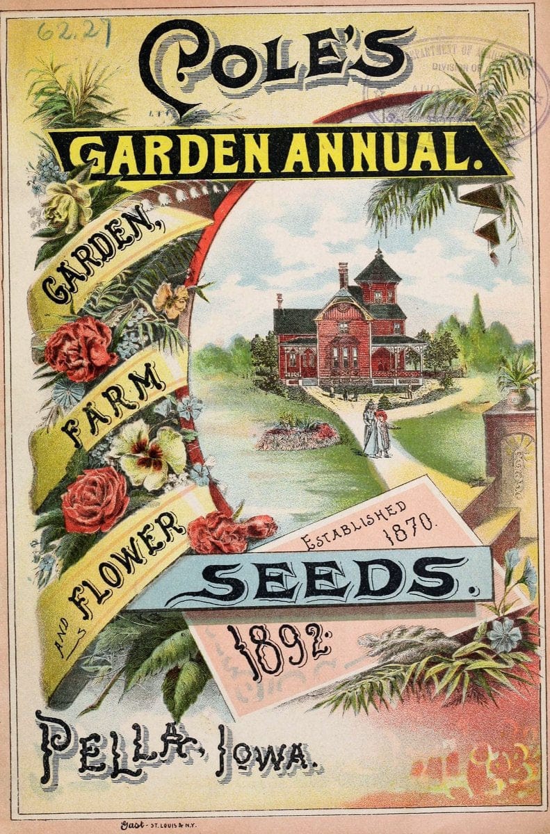 Bulbs and seeds :.Baltimore, Md. :Griffith, Turner & Co.,. | Vintage Print Reproduction 447326