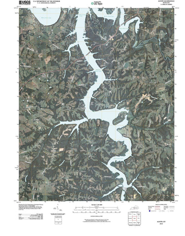 2010 Austin, KY - Kentucky - USGS Topographic Map