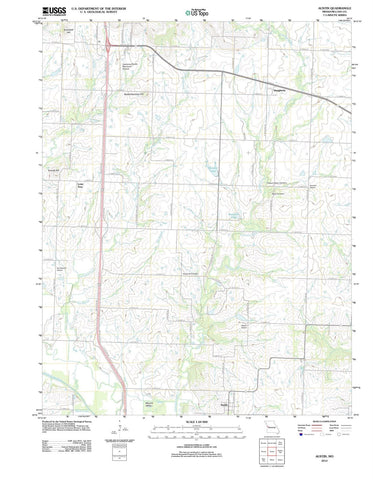 2012 Austin, MO - Missouri - USGS Topographic Map