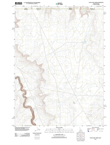 2012 State Line Camp, ID - Idaho - USGS Topographic Map