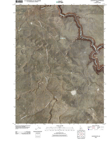 2010 Austin Butte, ID - Idaho - USGS Topographic Map