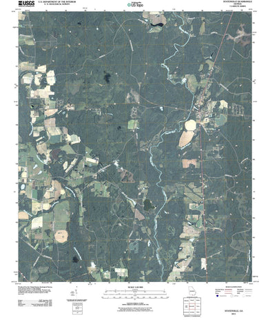 2011 Statenville, GA - Georgia - USGS Topographic Map