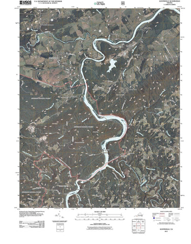 2011 Austinville, VA - Virginia - USGS Topographic Map