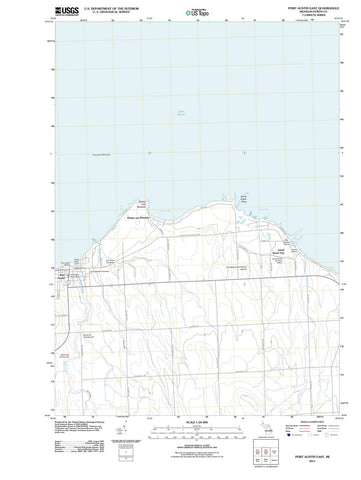 2011 Port Austin East, MI - Michigan - USGS Topographic Map