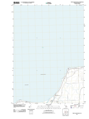 2011 Port Austin West, MI - Michigan - USGS Topographic Map