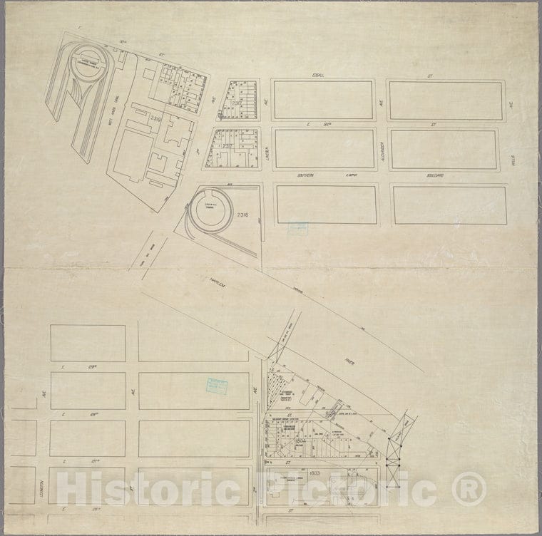 Historic 1894 Map - Plan Of The Extension Of The Interborough Rapid Transit System (Of New York City And State - Manhattan - Vintage Wall Art