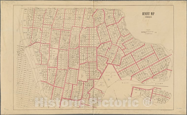 Historic 1913 Map - [Plat Maps Of Southwestern Part Of The Borough Of The Bronx].Of New York City And State - Bronx - Vintage Wall Art