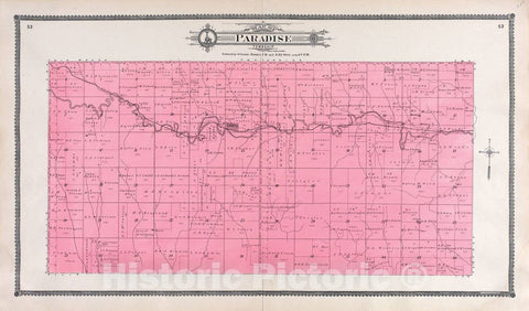Historic Map - Standard Atlas of Rooks County, Kansas : Including a plat Book of The Villages, Cities and townships of The County, map of The State - Sugarloaf
