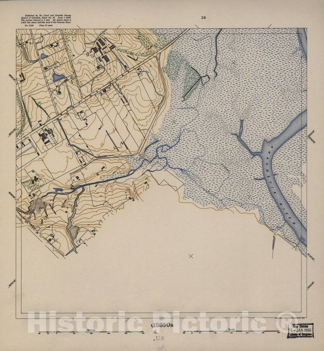 Historic 1892 Map - District of Columbia - Image 29 of District of Columbia