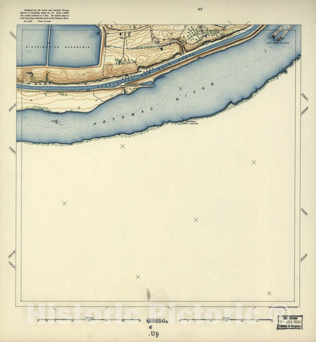 Historic 1892 Map - District of Columbia - Image 53 of District of Columbia