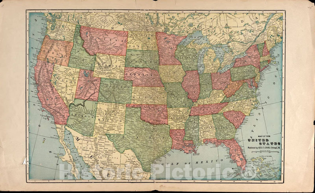 Historic 1913 Map - Plat Book of Kiowa County, Oklahoma : containing maps of Villages, Cities and townships of The County and of The State - Township 6 North Range XVI West