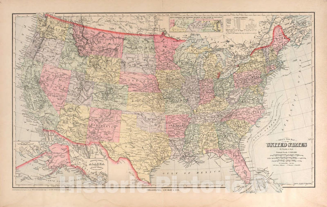 Historic 1912 Map - Plat Book of Preble County, Ohio - United States