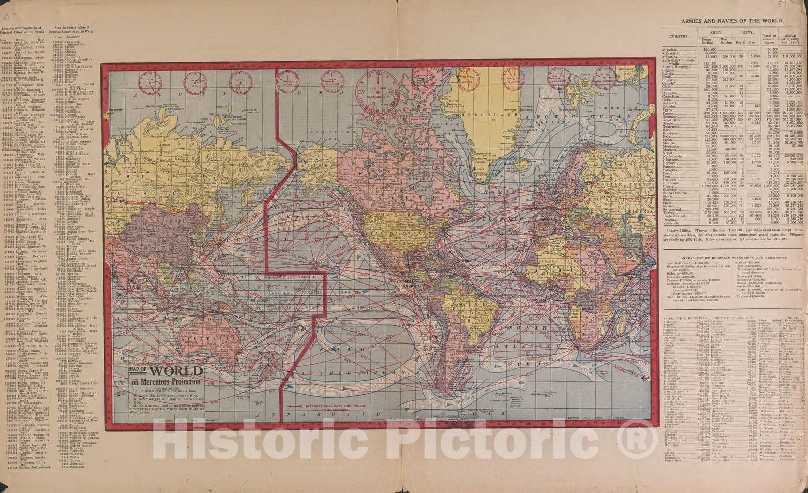 Historic 1917 Map - Atlas and plat Book of Guthrie County, Iowa - Map of The World - Standard Atlas of Guthrie County, Iowa