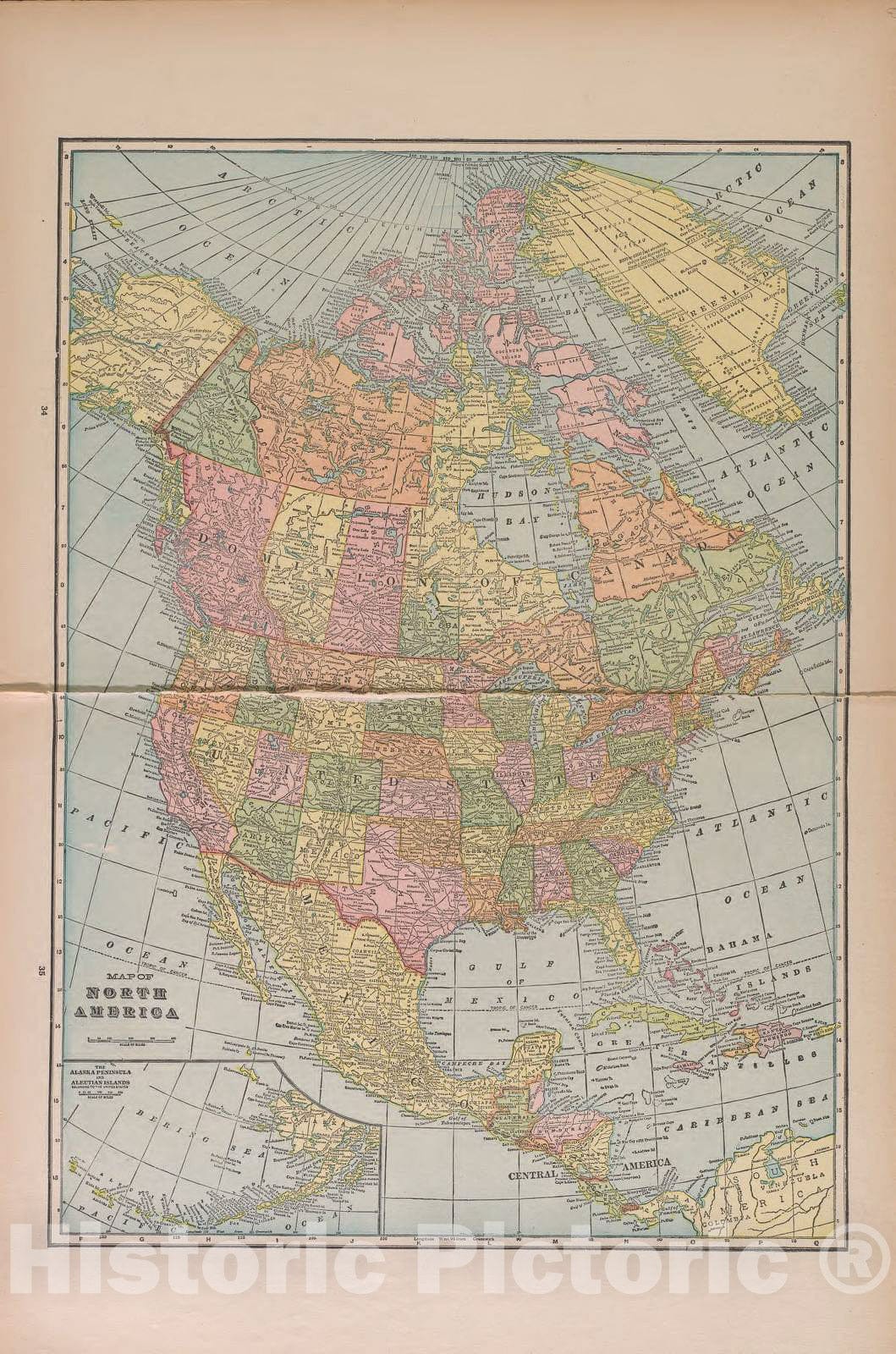 Historic 1927 Map - Atlas of Doniphan County, Kansas - Map of North America - Atlas of Doniphan County and The World