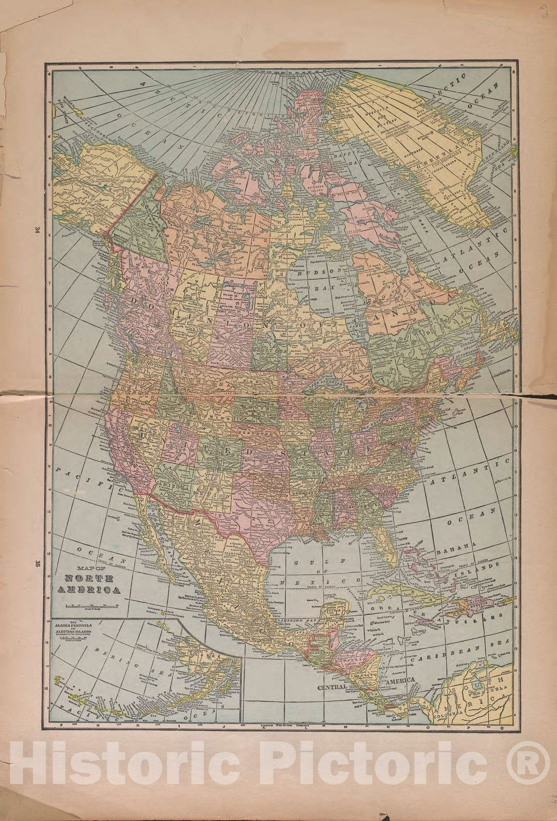 Historic 1921 Map - Atlas of Plymouth County, Iowa - North America - Atlas of Plymouth County and The World