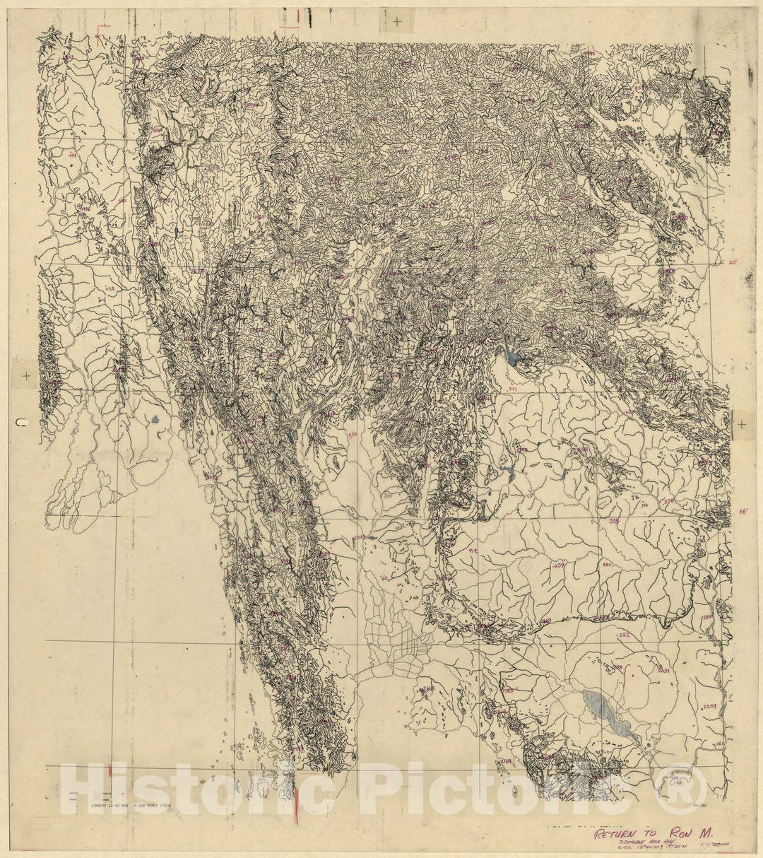 Historic Map - CIA Terrain Board Collection - Southeast Asia Reference - Shaded Relief