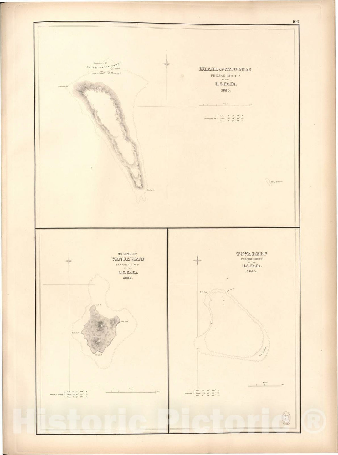 Historic 1844 Map - Atlas of The Narrative of The United States Exploring Expedition - Map of Sacramento River and Bay of San Pablo with Harbour of San Francisco