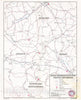 Historic 1995 Map - Special Engineering Route Study Operation Joint Endeavor : Northern Balkan Peninsula