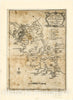 Historic 1775 Map - A New Plan of Boston Harbour from an Actual Survey.