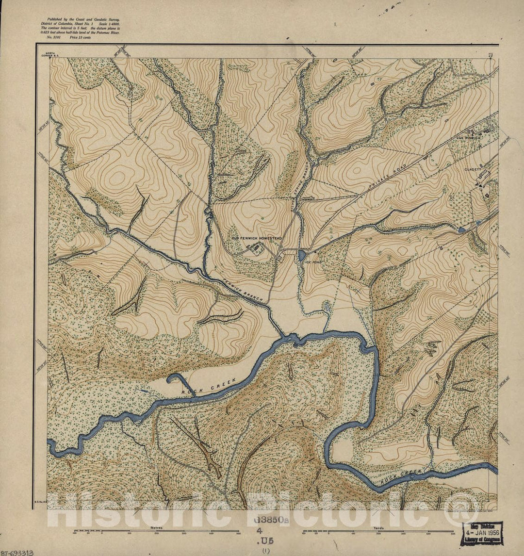 Historic Map - District of Columbia - Image 2 of District of Columbia