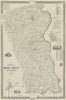 Historic 1850 Map - Map of Bucks County, Pennsylvania : from surveys