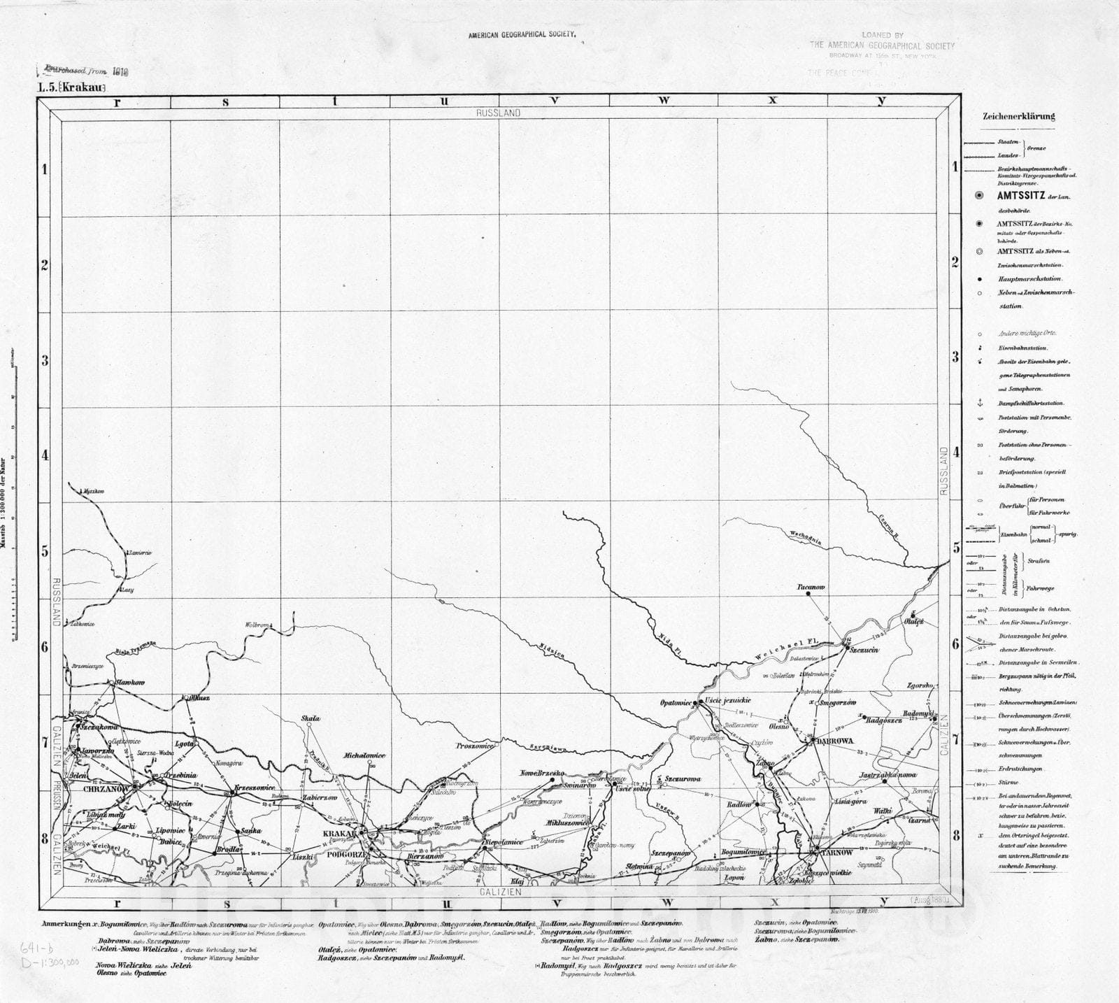 Map : Austria and Hungary 1877 15, Militar-Marschroutenkarte der osterreichisch-ungarischen Monarchie , Antique Vintage Reproduction