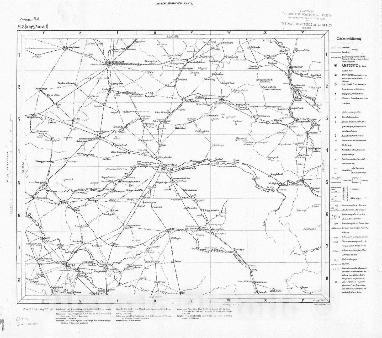 Map : Austria and Hungary 1877 27, Militar-Marschroutenkarte der osterreichisch-ungarischen Monarchie , Antique Vintage Reproduction