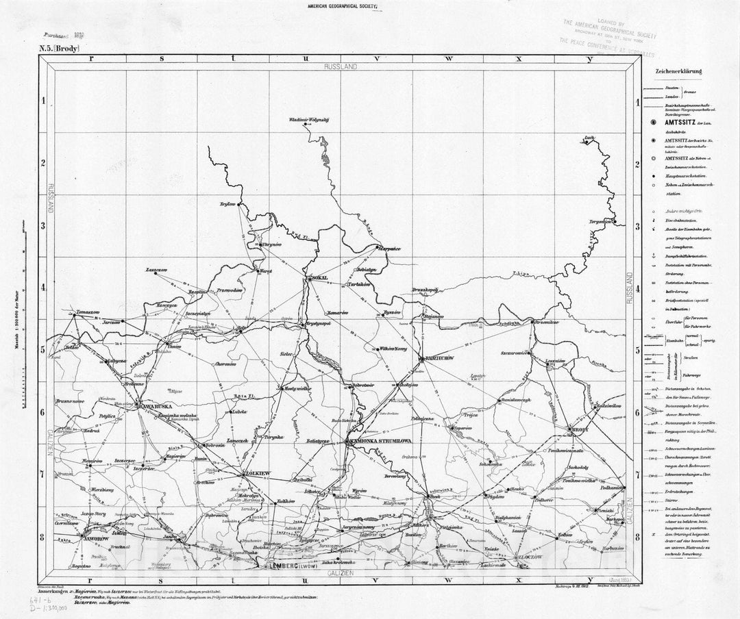 Map : Austria and Hungary 1877 30, Militar-Marschroutenkarte der osterreichisch-ungarischen Monarchie , Antique Vintage Reproduction