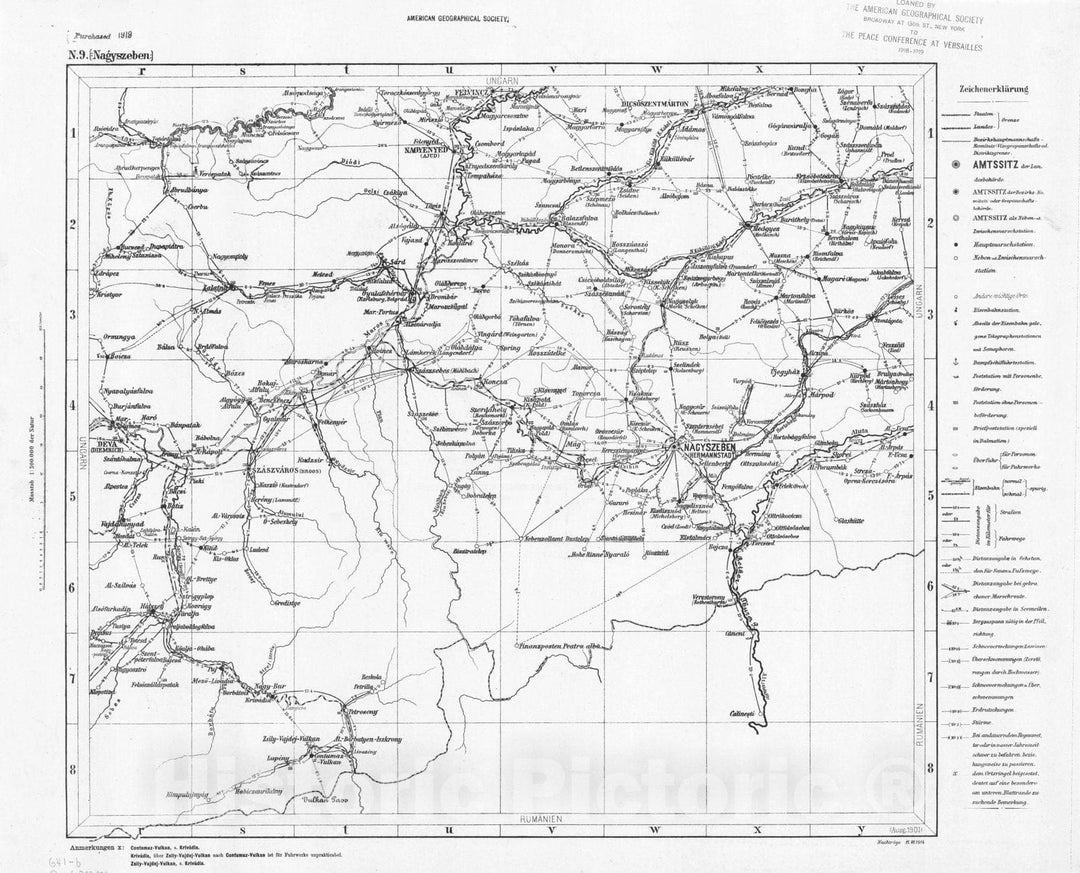 Map : Austria and Hungary 1877 35, Militar-Marschroutenkarte der osterreichisch-ungarischen Monarchie , Antique Vintage Reproduction