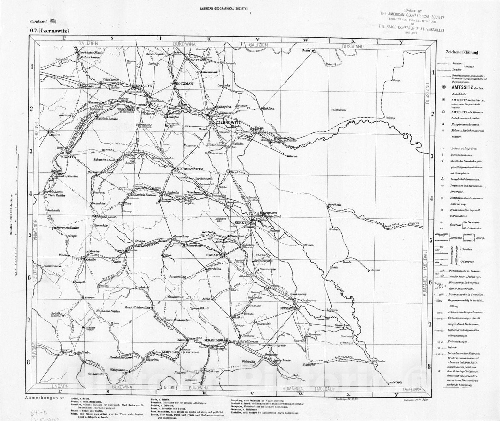 Map : Austria and Hungary 1877 38, Militar-Marschroutenkarte der osterreichisch-ungarischen Monarchie , Antique Vintage Reproduction