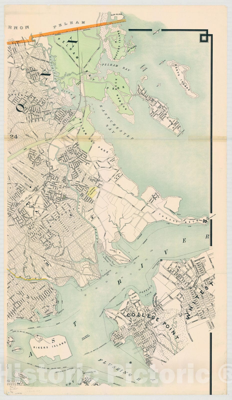 Map : Manhattan, New York 1905 1, Map of the boroughs of Manhattan and the Bronx, City of New York , Antique Vintage Reproduction