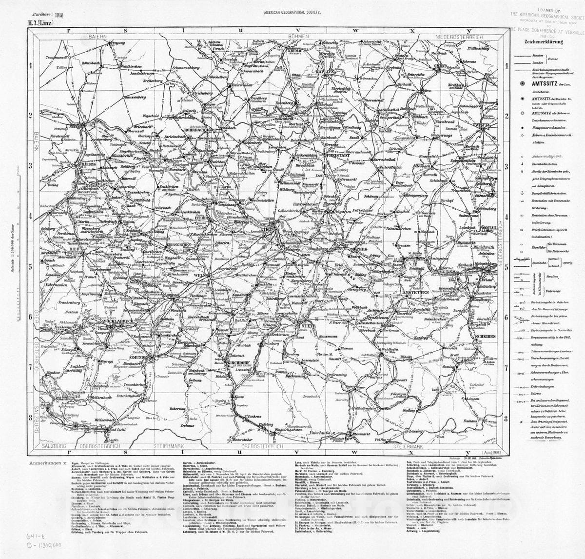 Map : Austria and Hungary 1877 40, Militar-Marschroutenkarte der osterreichisch-ungarischen Monarchie , Antique Vintage Reproduction