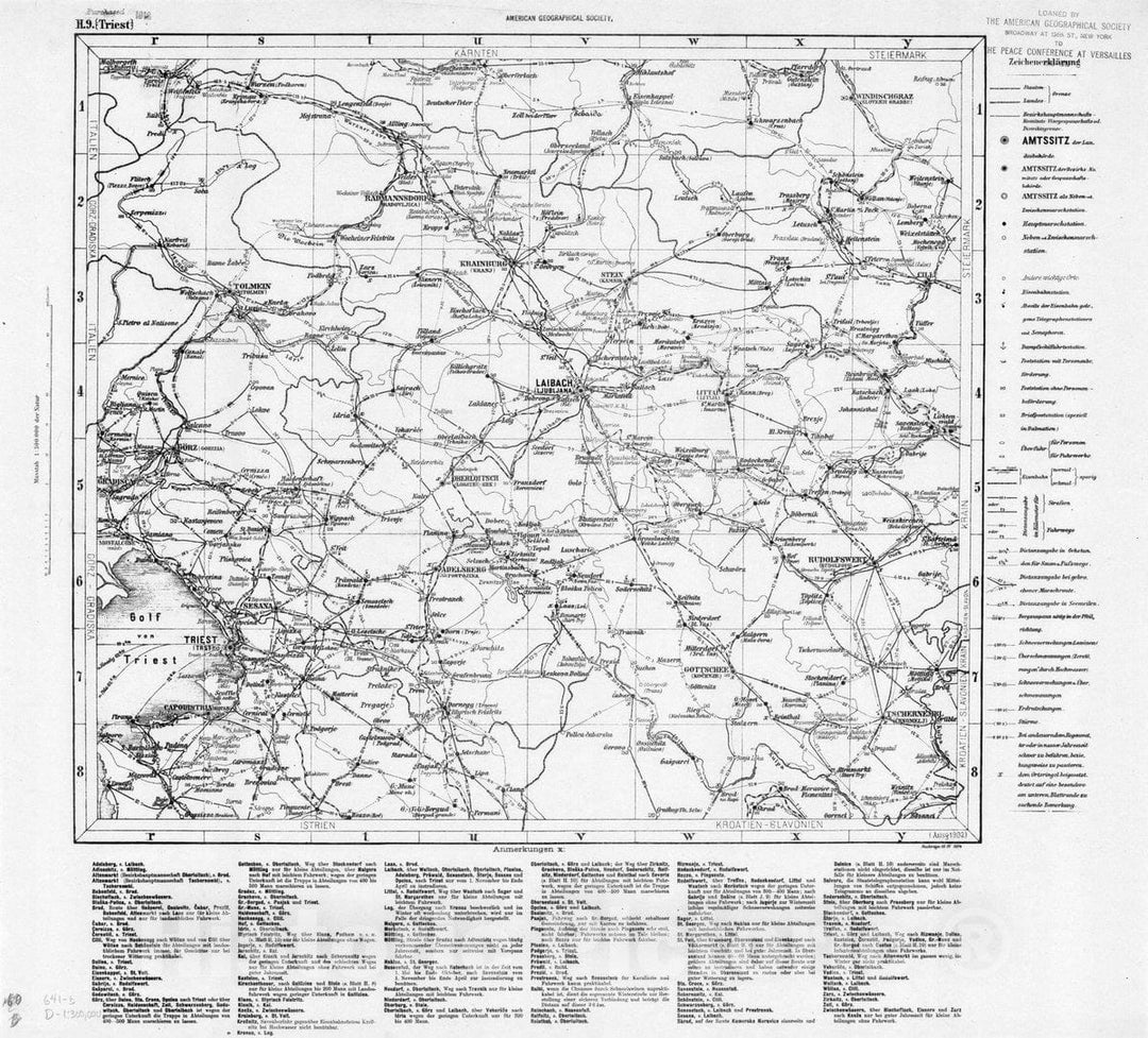 Map : Austria and Hungary 1877 41, Militar-Marschroutenkarte der osterreichisch-ungarischen Monarchie , Antique Vintage Reproduction