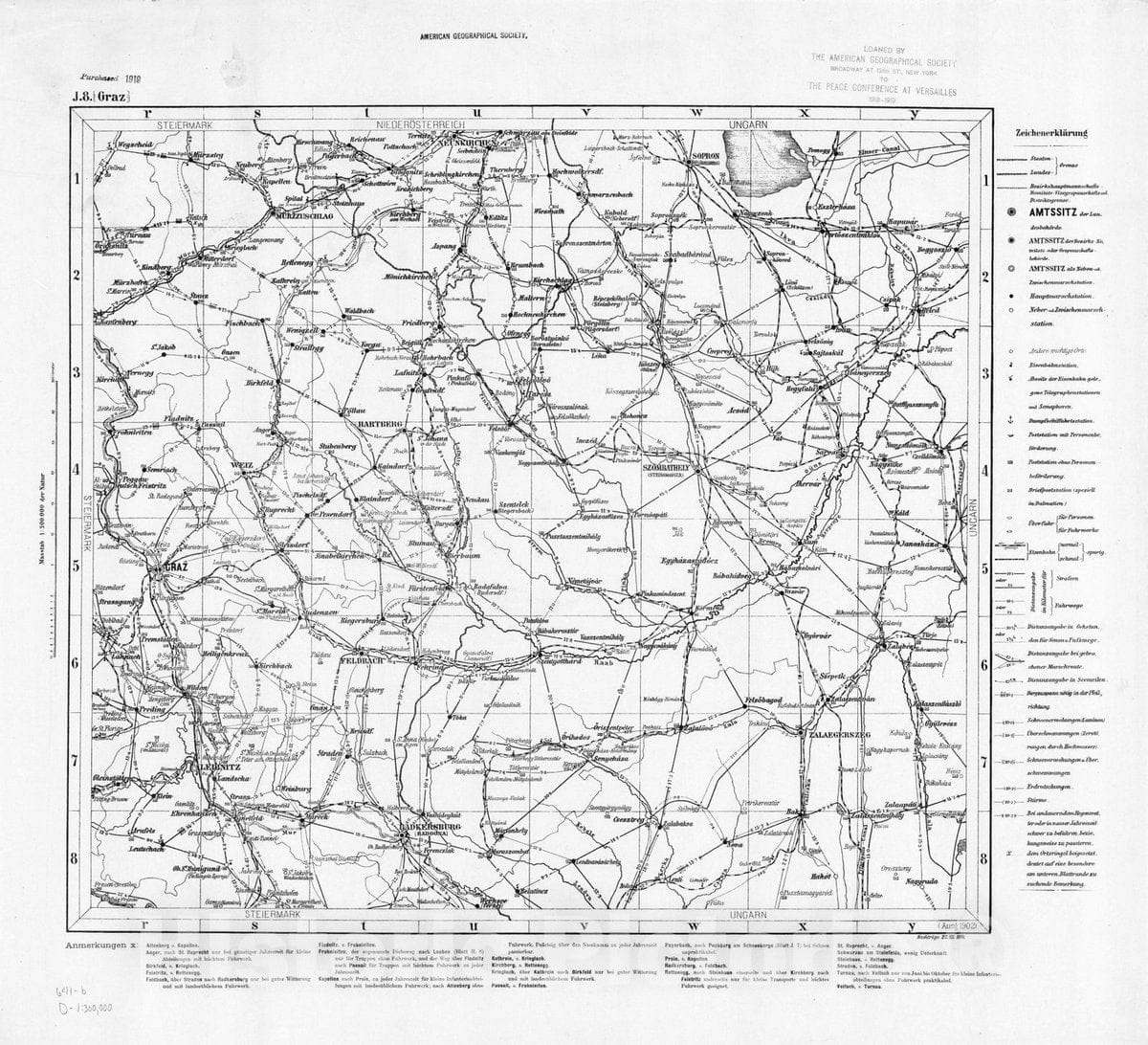 Map : Austria and Hungary 1877 44, Militar-Marschroutenkarte der osterreichisch-ungarischen Monarchie , Antique Vintage Reproduction