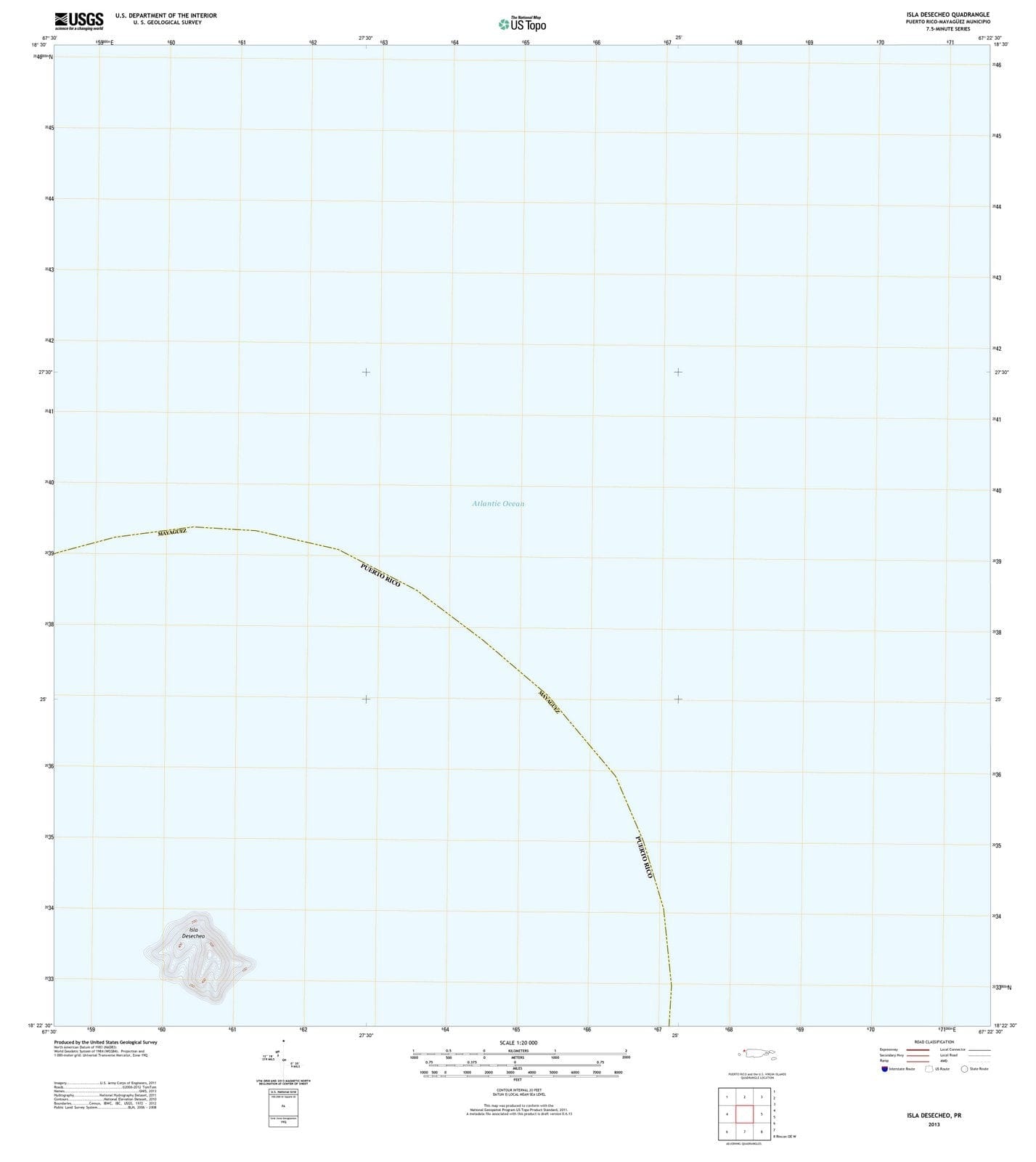 2013 Islaesecheo, PR - Puerto Rico - USGS Topographic Map