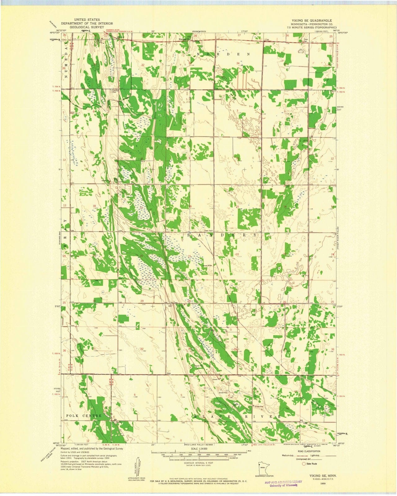 1959 Viking, MN - Minnesota - USGS Topographic Map v2