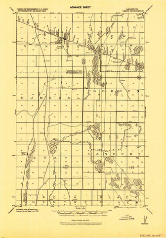 1918 Viking, MN - Minnesota - USGS Topographic Map