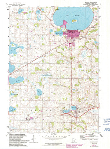 1981 Waconia, MN - Minnesota - USGS Topographic Map