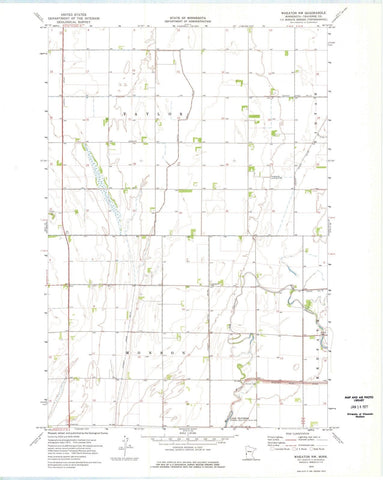 1974 Wheaton, MN - Minnesota - USGS Topographic Map