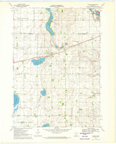 1970 Wilder, MN - Minnesota - USGS Topographic Map