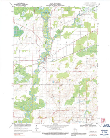 1969 Shiocton, WI - Wisconsin - USGS Topographic Map