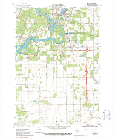 1970 Whiting, WI - Wisconsin - USGS Topographic Map