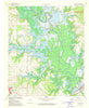 1971 Hugoam, OK - Oklahoma - USGS Topographic Map