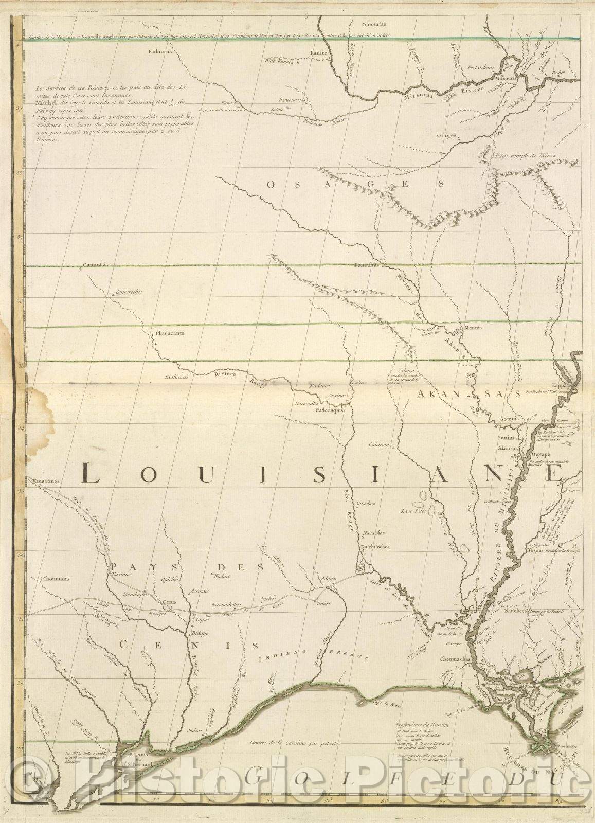 Historic Map : North America so Doctor Michel zu London im 1755: ten jahr ausgegeben jetzt aber in das franzosische ubersetzet zu Paris. durch H. le Rouge, 1756 , Vintage Wall Art , v2